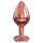 Dorcel Diamond Plug M - aluminiumowy korek analny (różowe złoto)