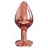 Dorcel Diamond Plug M - aluminiumowy korek analny (różowe złoto)