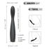 Dorcel G-slim - akumulatorowy wibrator punktu G (czarny)