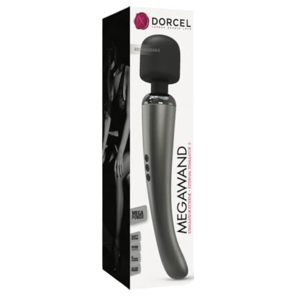 Dorcel Megawand - srebrny masażer wibracyjny akumulatorowy