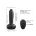Dorcel Deep Thrust - wibrator pchający (czarny)