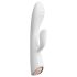 Dorcel Flexi Rabbit - grzejący wibrator z uszkami (biały)