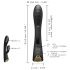 Dorcel Flexi Rabbit - czarny podgrzewany wibrator z funkcją stymulacji łechtaczki