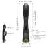 Dorcel Flexi Rabbit - rozgrzewający wibrator z ramieniem łechtaczki (czarny)