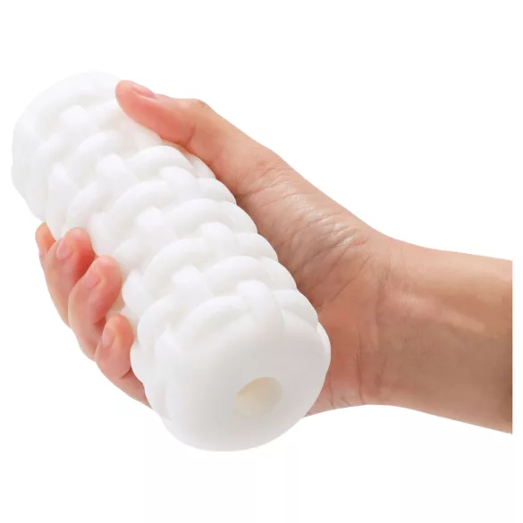 Dorcel Cup Tight - masturbator dla mężczyzn z perłowym kanałem (biały)