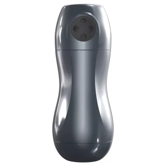 Dorcel Blowjoy Vibe - masturbator ssąco‑wibracyjny akumulatorowy (szary)