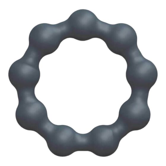 Dorcel Maximize - Kulisty silikonowy pierścień na penisa (szary)