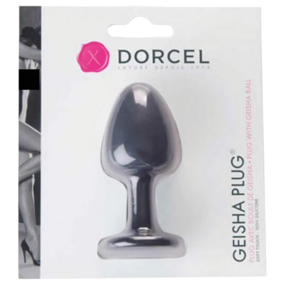 Dorcel Geisha Plug M - kulki analne (czarne)