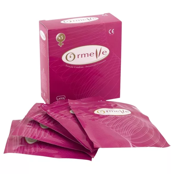 Ormelle Femail - prezerwatywy damskie - 5 sztuk