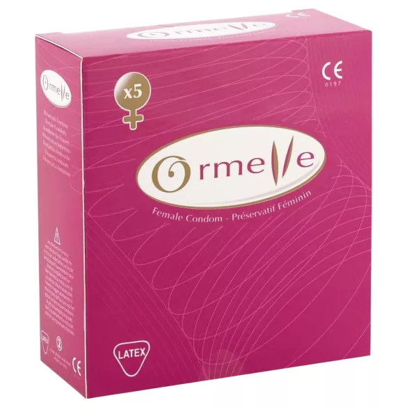 Ormelle Femail - prezerwatywy damskie - 5 sztuk