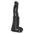 AnimHole Bull - Dildo byka - 25 cm (czarny)