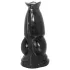 AnimHole Wolf - dildo penis wilka - 21 cm - czarny
