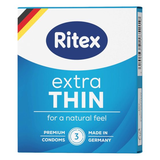 RITEX Extra Thin - prezerwatywa o cienkich ściankach (3db)