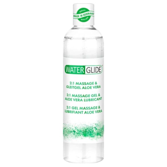Waterglide 2w1: żel do masażu i lubrykant z aloesem (300 ml)