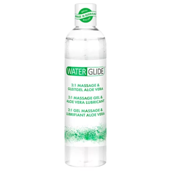 Waterglide - żel intymny 2w1 z aloesem do masażu i nawilżania - 300 ml