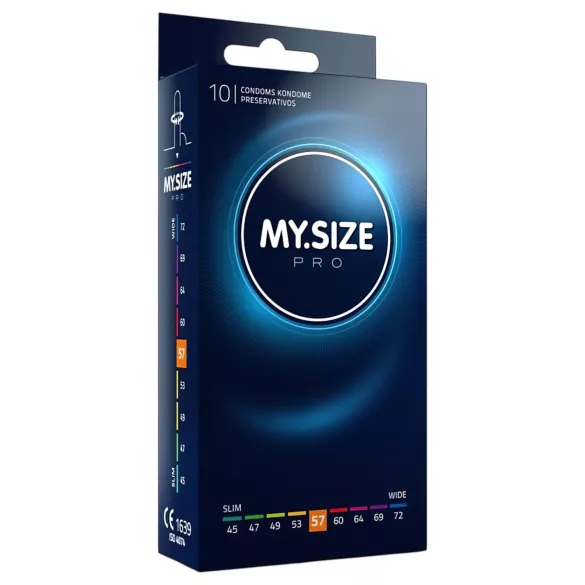 My.Size PRO - prezerwatywy o indywidualnym rozmiarze - 57 mm (10 szt.)