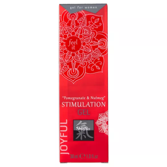 HOT Shiatsu - krem stymulujący dla kobiet - granat (30 ml)
