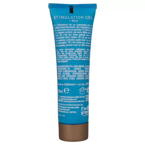 HOT Shiatsu Joyful - krem stymulujący dla kobiet - mięta - 30ml