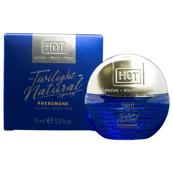 HOT Twilight Natural - męski perfum feromonowy (15ml) - bezzapachowy