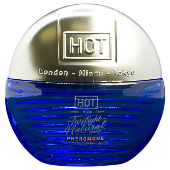 HOT Twilight Natural - perfumy z feromonami dla mężczyzn - bezzapachowe - 15ml