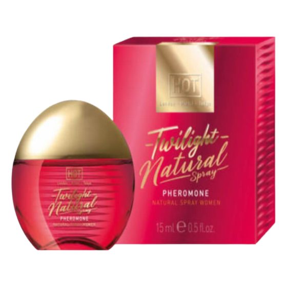 HOT Twilight Natural - perfumy z feromonami dla kobiet (15ml) - bezzapachowe