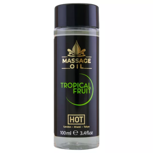 HOT - olejek do masażu - tropikalne owoce - 100ml
