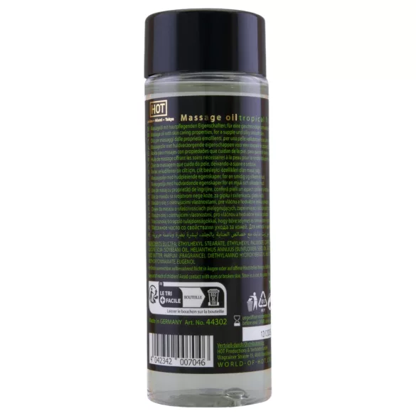 HOT - olejek do masażu - tropikalne owoce - 100ml