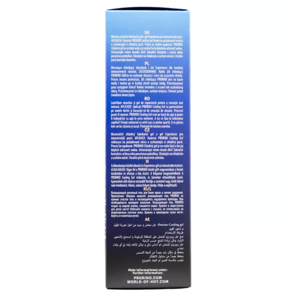 HOT Prorino - krem intymny dla mężczyzn - silnie chłodzący - 100ml
