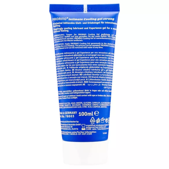 HOT Prorino - krem intymny dla mężczyzn - silnie chłodzący - 100ml