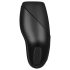 Satisfyer Men Wibracja - czarna wibrująca nakładka na żołądź