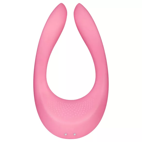 Satisfyer - wibrator dla par - wielofunkcyjny - silikon różowy