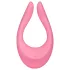 Satisfyer - wibrator dla par - wielofunkcyjny - silikon różowy
