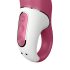 Satisfyer Petting Hippo - wodoodporny wibrator akumulatorowy (różowy)