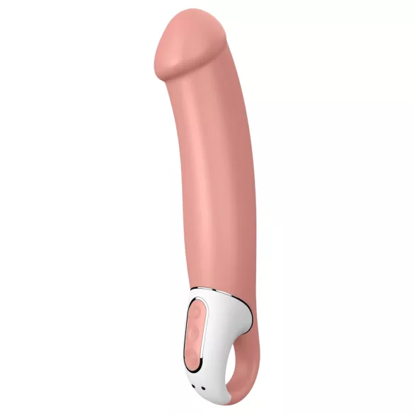 Satisfyer Master - wibrator wodoodporny ładowany akumulatorem - kolor naturalny