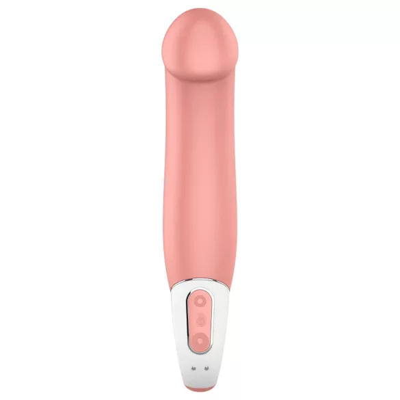 Satisfyer Master - wibrator wodoodporny ładowany akumulatorem - kolor naturalny