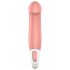 Satisfyer Master - wodoodporny, akumulatorowy wibrator (naturalny)