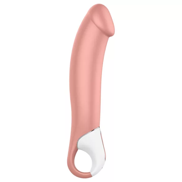 Satisfyer Master - wibrator wodoodporny ładowany akumulatorem - kolor naturalny