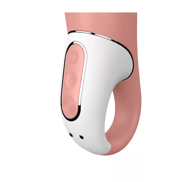 Satisfyer Master - wibrator wodoodporny ładowany akumulatorem - kolor naturalny