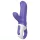 Satisfyer Magic Bunny - wodoodporny wibrator z wypustką na łechtaczkę (fioletowy)