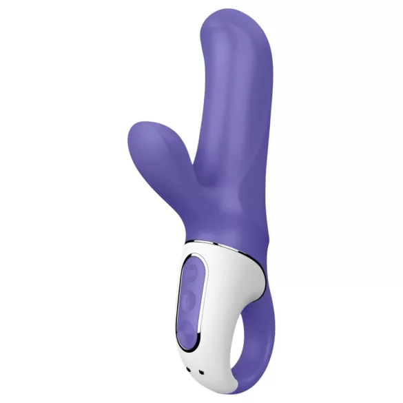 Satisfyer Magic Bunny - wodoodporny wibrator z wypustką na łechtaczkę (fioletowy)