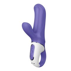   Satisfyer Magic Bunny - wodoodporny, ładowalny wibrator z różdżką (niebieski)
