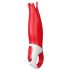 Satisfyer Power Flower - bezprzewodowy, wodoodporny wibrator (czerwony)