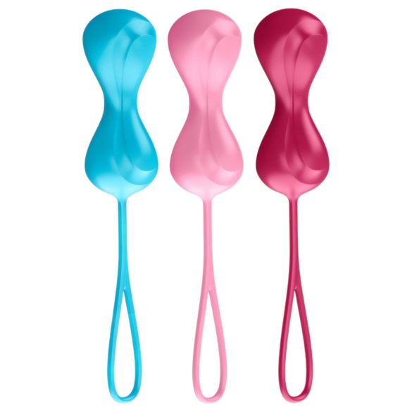 Satisfyer Power Balls – Zestaw ruchomych kulek gejszy (3 szt.)