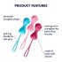 Satisfyer Power Balls – Zestaw ruchomych kulek gejszy (3 szt.)