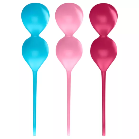 Satisfyer V Balls - kulki gejszy - zestaw 3-częściowy