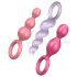 Zestaw korków analnych Satisfyer Booty Call - kolorowy (3 sztuki)