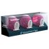 Satisfyer Egg Bubble - zestaw mastrubacyjny (3 szt.)