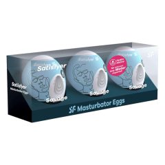   Satisfyer Egg Savage - zestaw jajeczek do masturbacji (3 szt.)