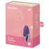 Satisfyer - wibrator łechtaczkowy bezprzewodowy - silikon fioletowy
