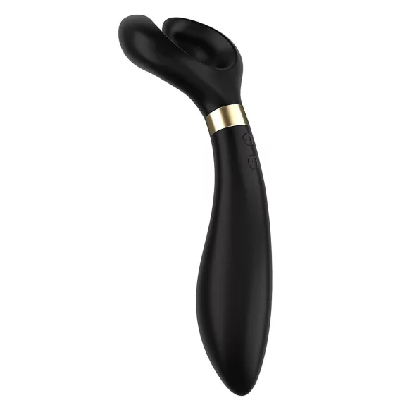 Satisfyer Endless Fun - wibrujący masażer dla par, wodoodporny, akumulatorowy (czarny)